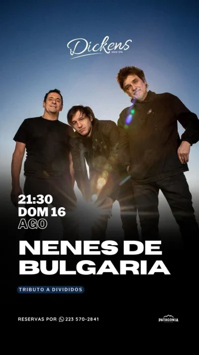 Flyer de Noche de Divididos
