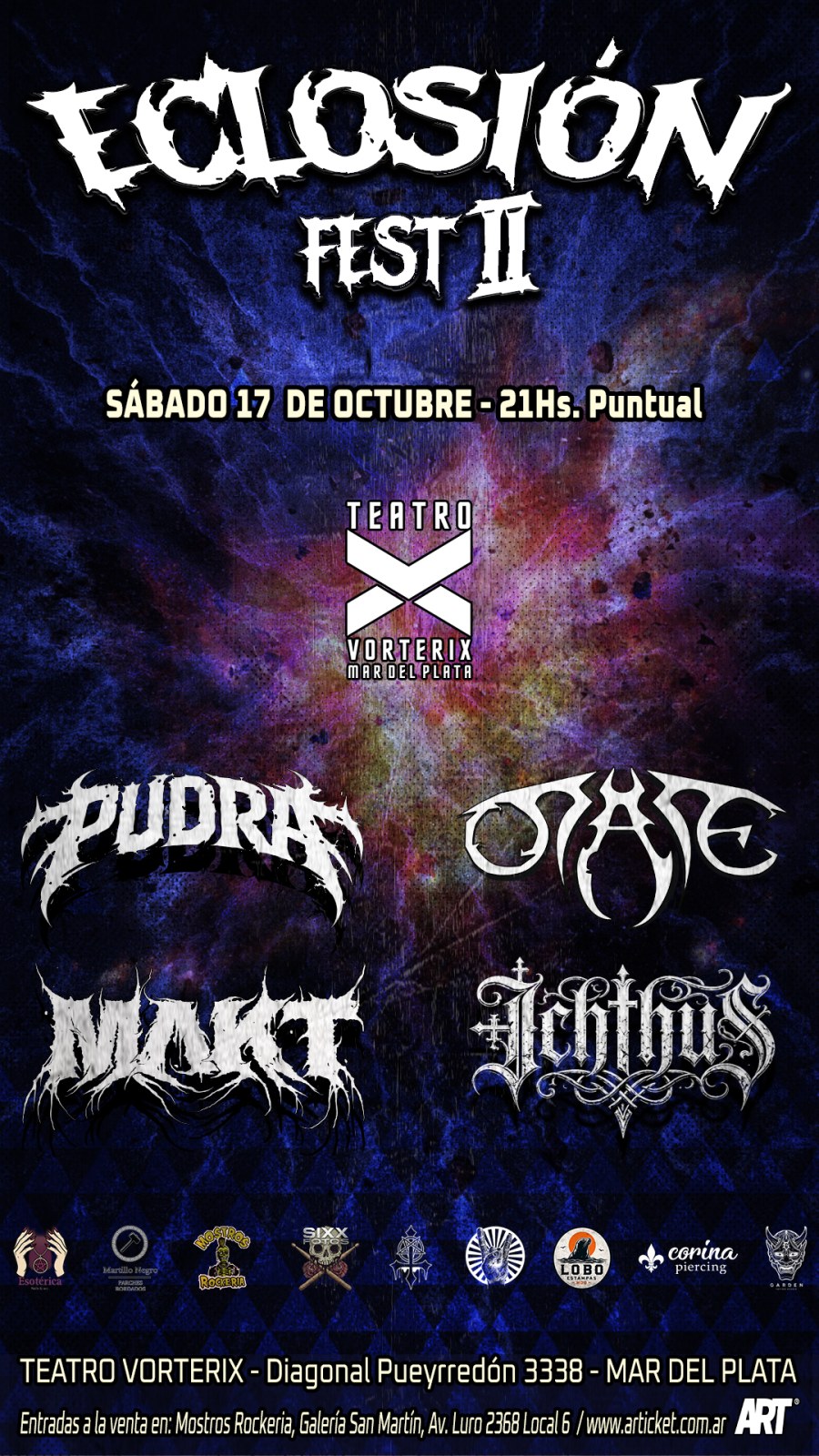 Flyer de Eclosión fest 2